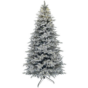 Штучна ялинка "Натюрель" засніжена з LED лампочками