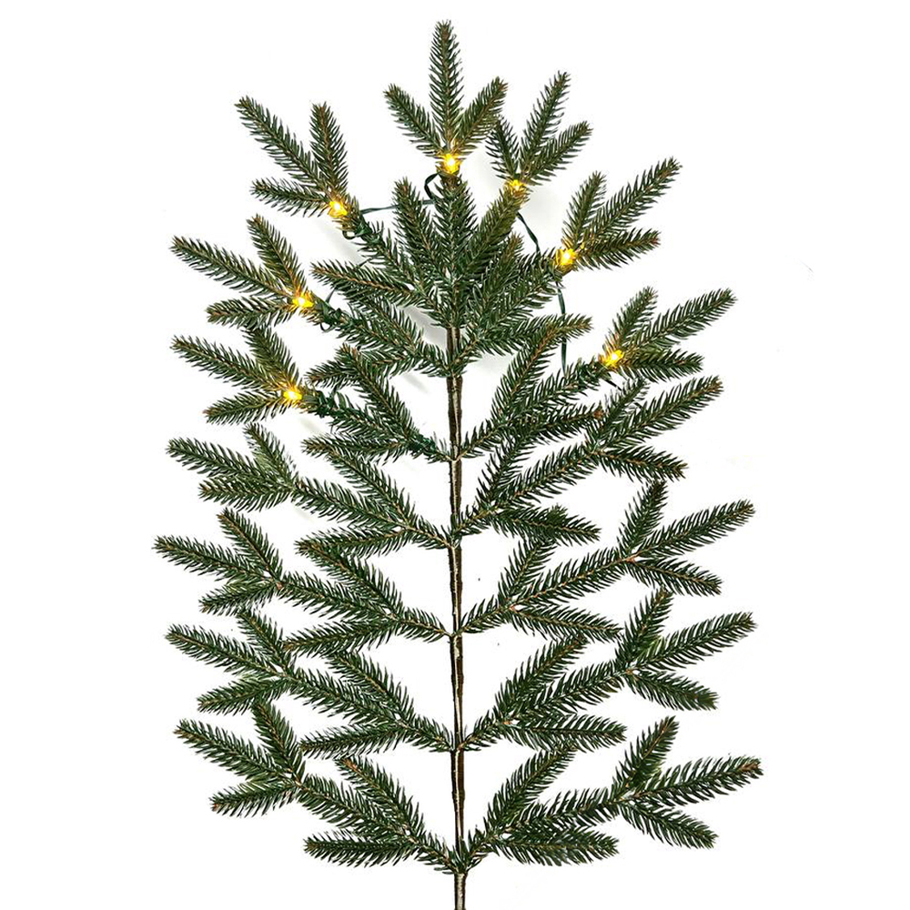 Штучна ялинка "Аліна" з LED лампочками - Зображення 2