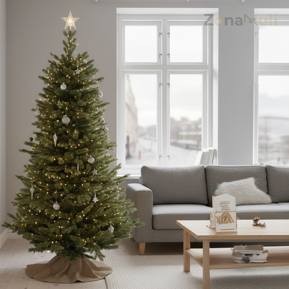 Штучна ялинка "Магда" з Led лампочками - Зображення 3